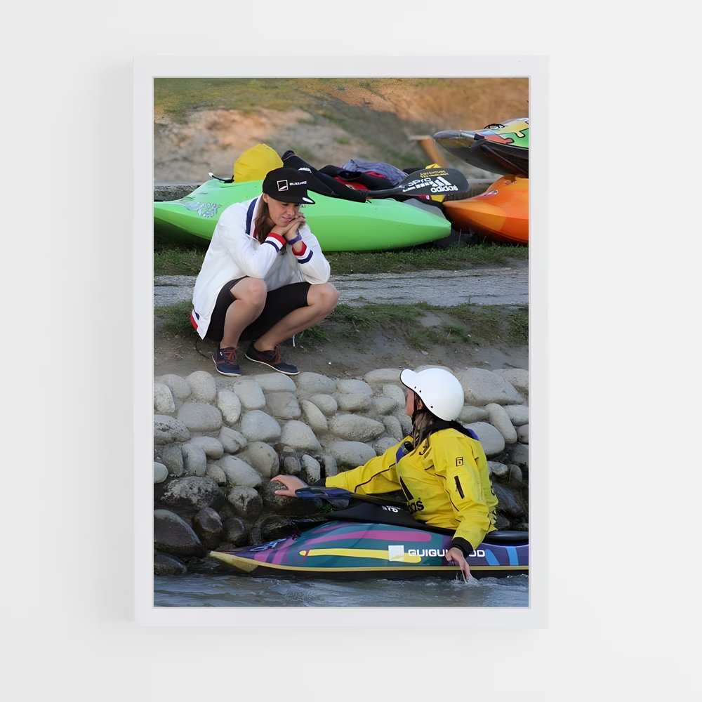 Poster Rivière d'Aventure – affiche Canoë-kayak (vue 3)